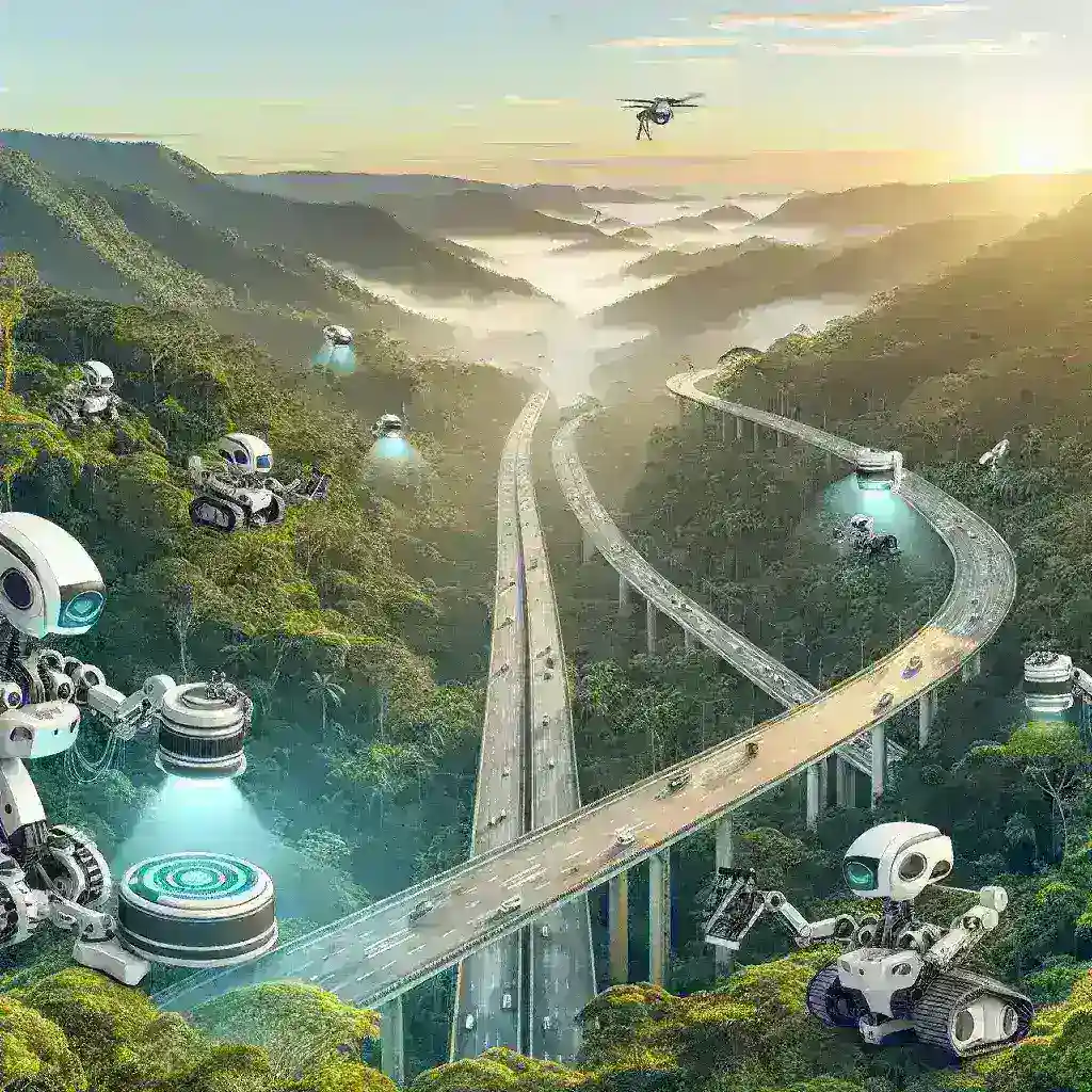Robôs em Inspeção de Infraestrutura Rodoviária no Brasil