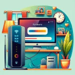 "Imagem ilustrativa destacando a recomendação do governo para atualização imediata de roteadores domésticos vulneráveis à segurança cibernética"